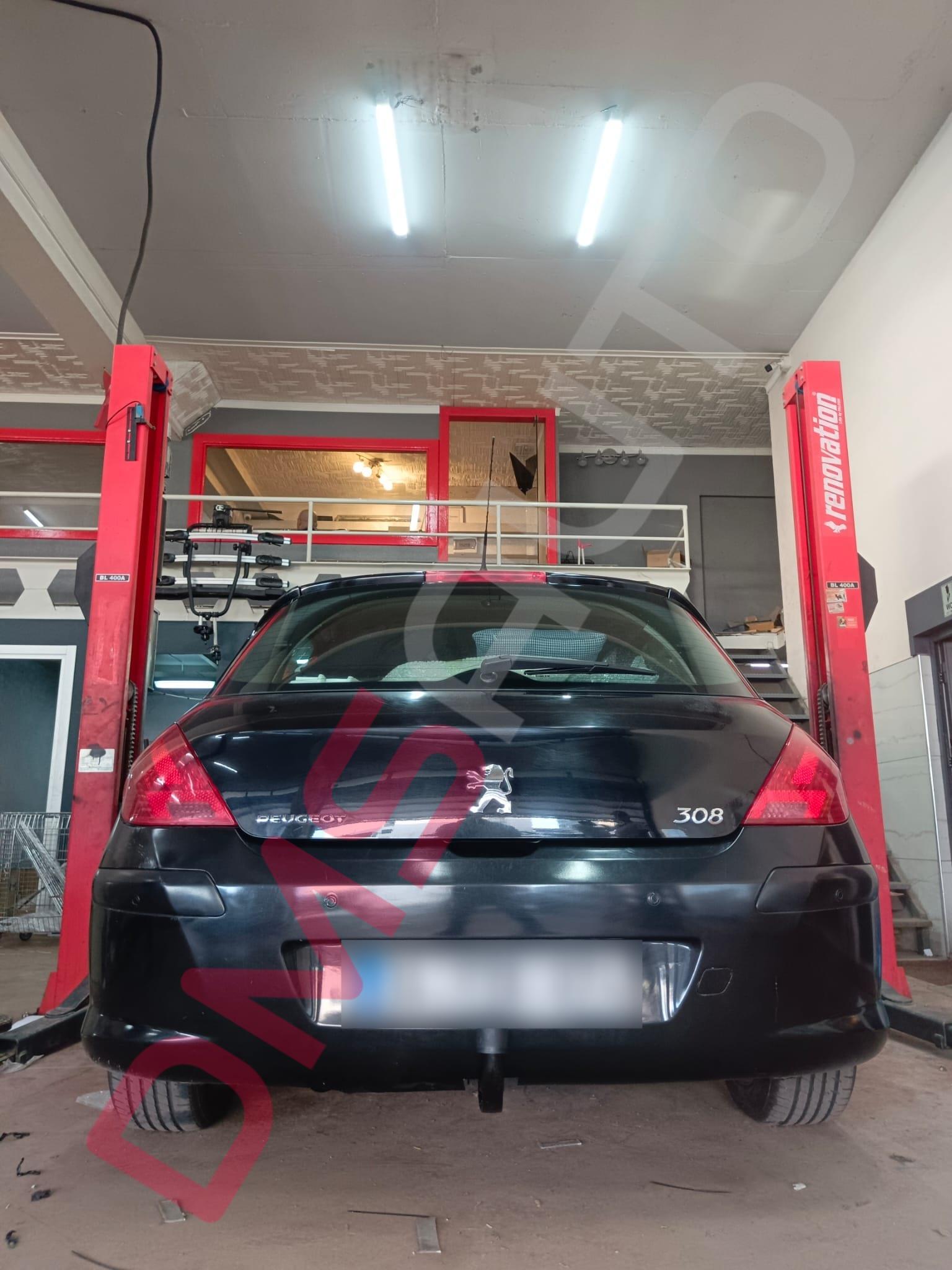 HOOK-Peugeot 308  2007-2011 Hatchback Çeki Demiri