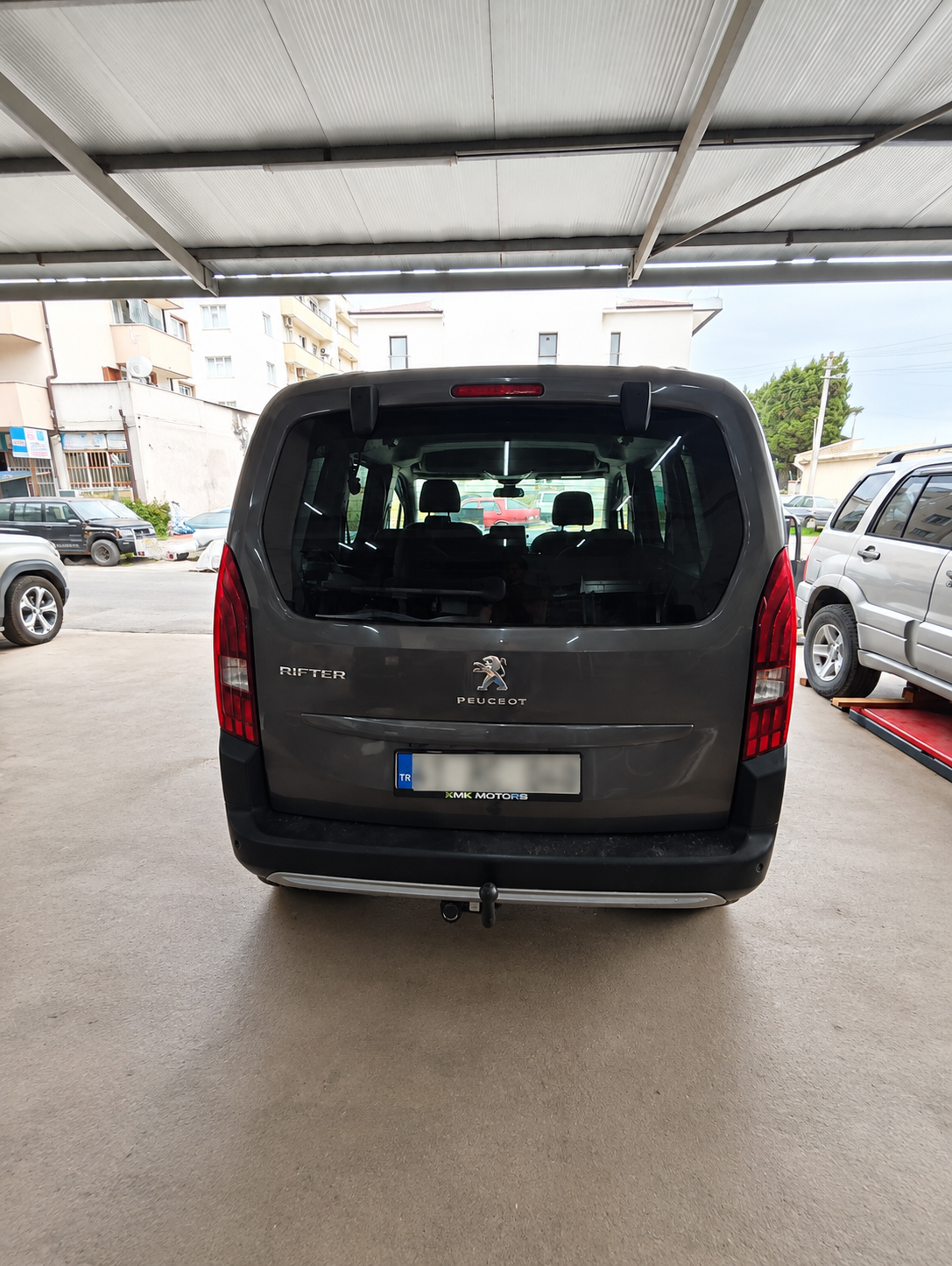 HOOK-Peugeot Rifter 2018 Sonrası  Çeki Demiri Kısa Şasi