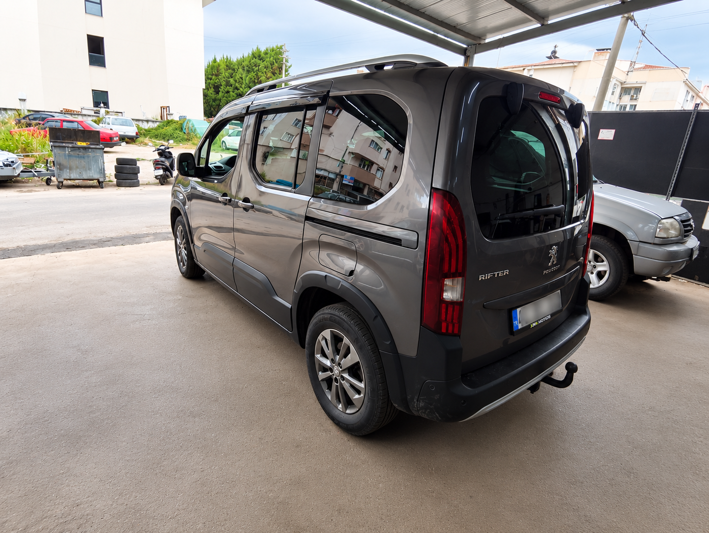 HOOK-Peugeot Rifter 2018 Sonrası  Çeki Demiri Kısa Şasi