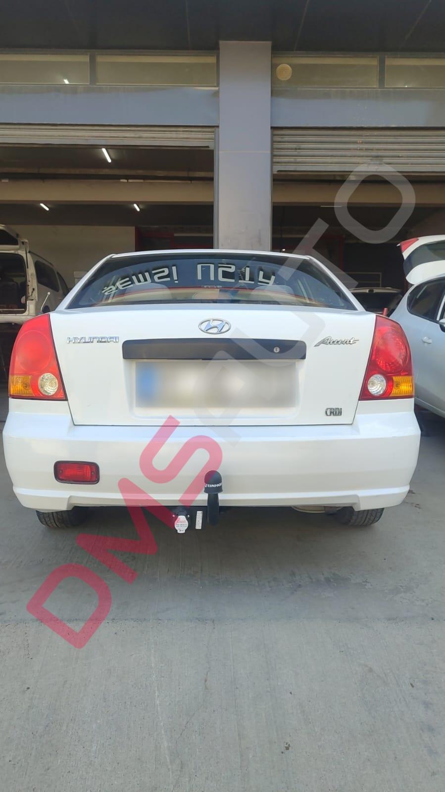 Hyundaı Accent 1999-2005 Çeki Demiri Hatchback