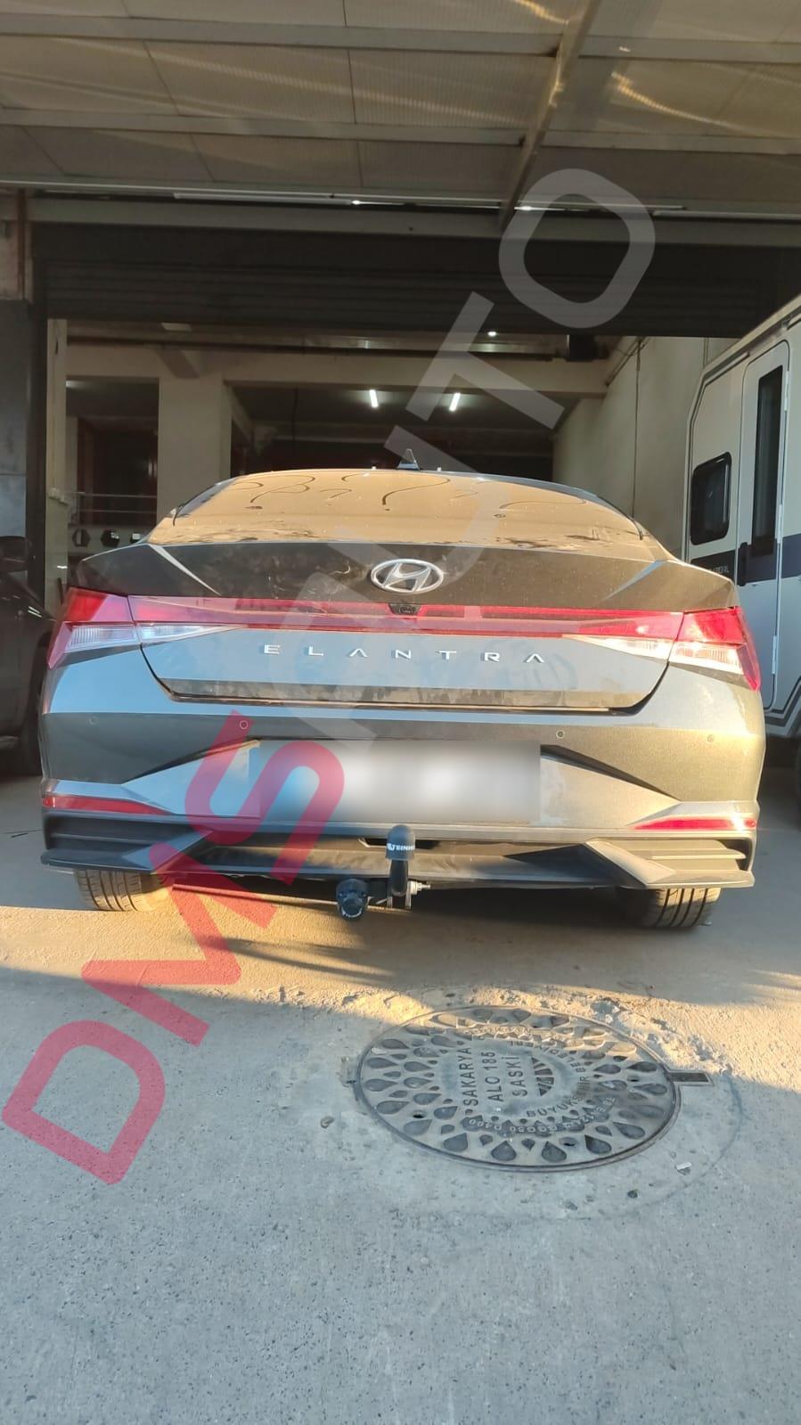 Hyundai Elantra VII  2020-2023 Çeki Demiri Sedan 