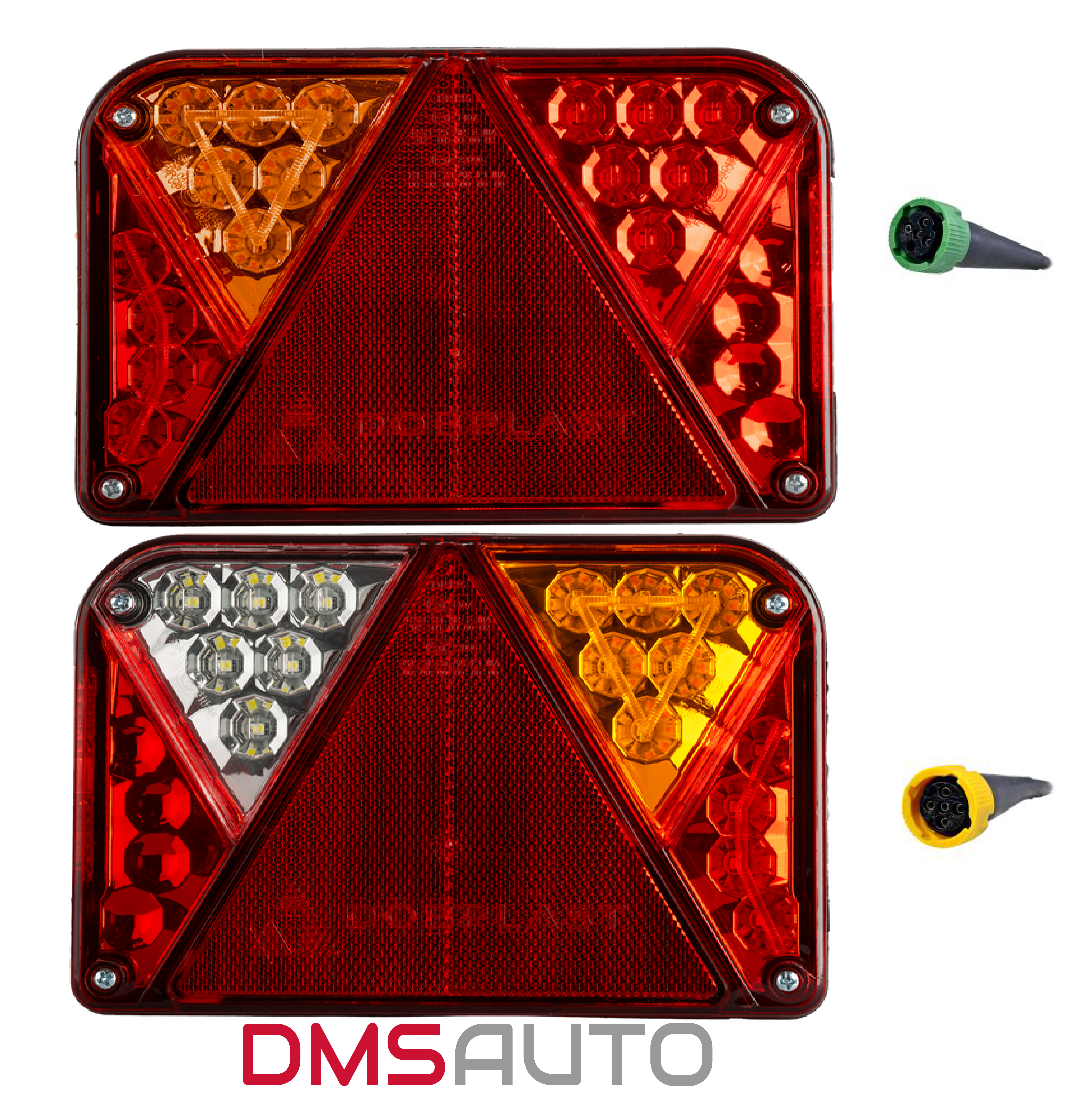 Karavan ve Romork Led Stop Lambası 12 Volt Soketli