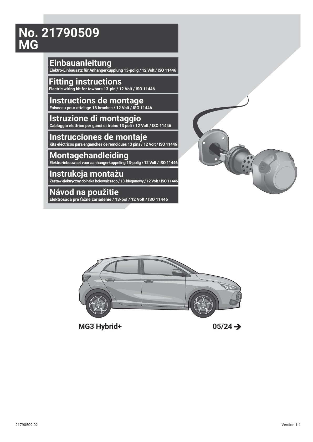 MG3 2024 Sonrası  Orijinal Tesisat 