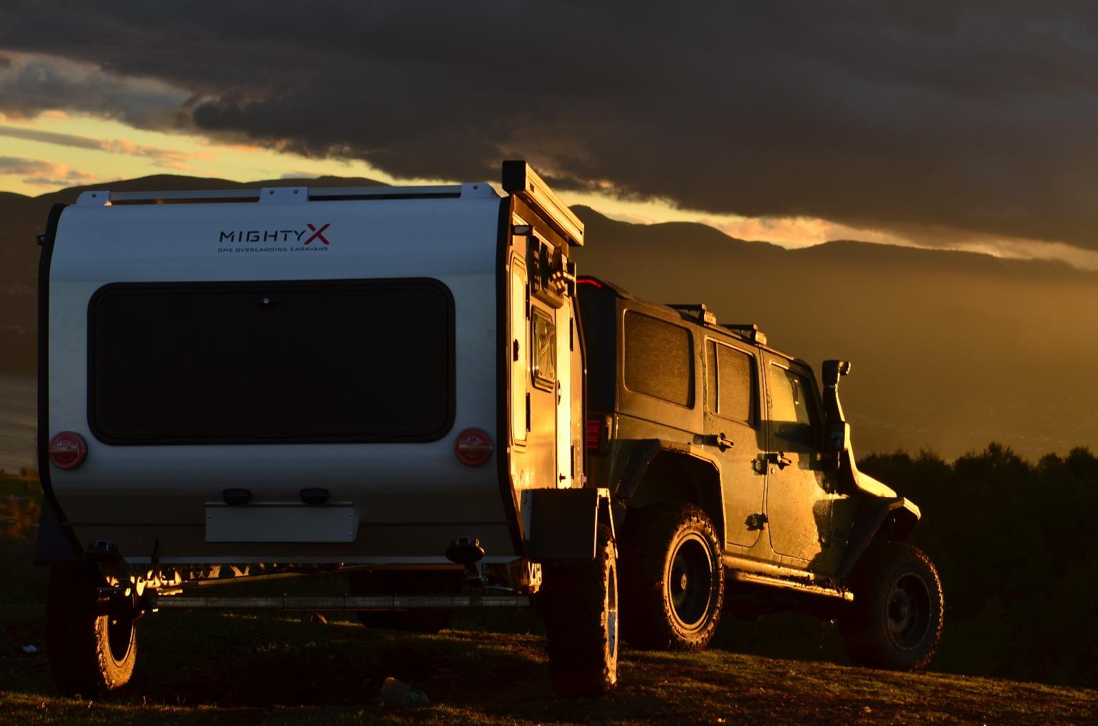 MIGHTY X Off Road Tear Drop Camper Karavan