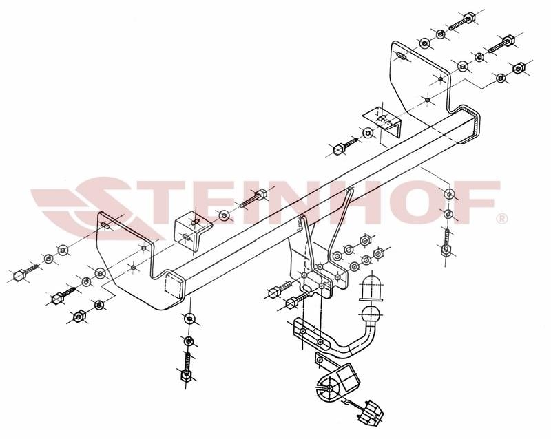 Mitsubishi Space Star 1998-2006  Çeki Demiri 