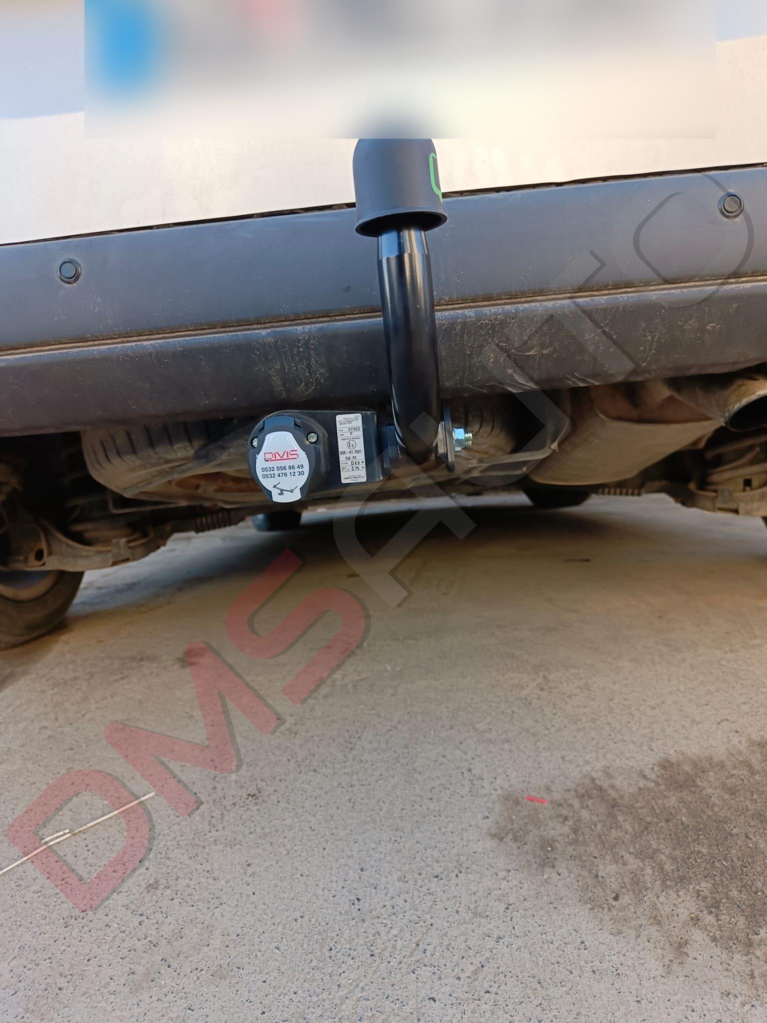 Rimorchi-Citroen Berlingo 2008 Sonrası  Çeki Demiri Kısa Şasi