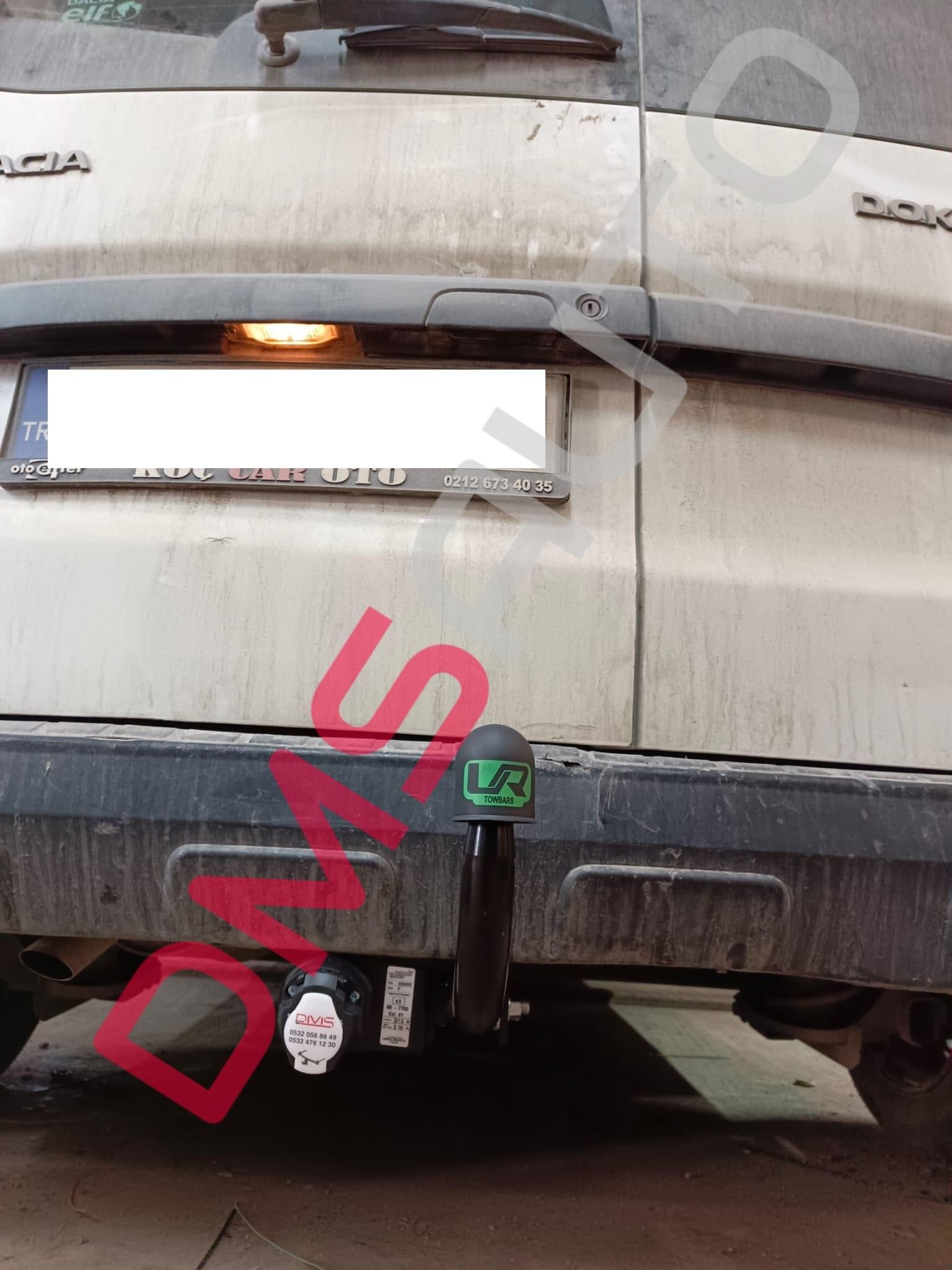 RİMORCHİ-Dacia Dokker 2012 Sonrası Çeki Demiri