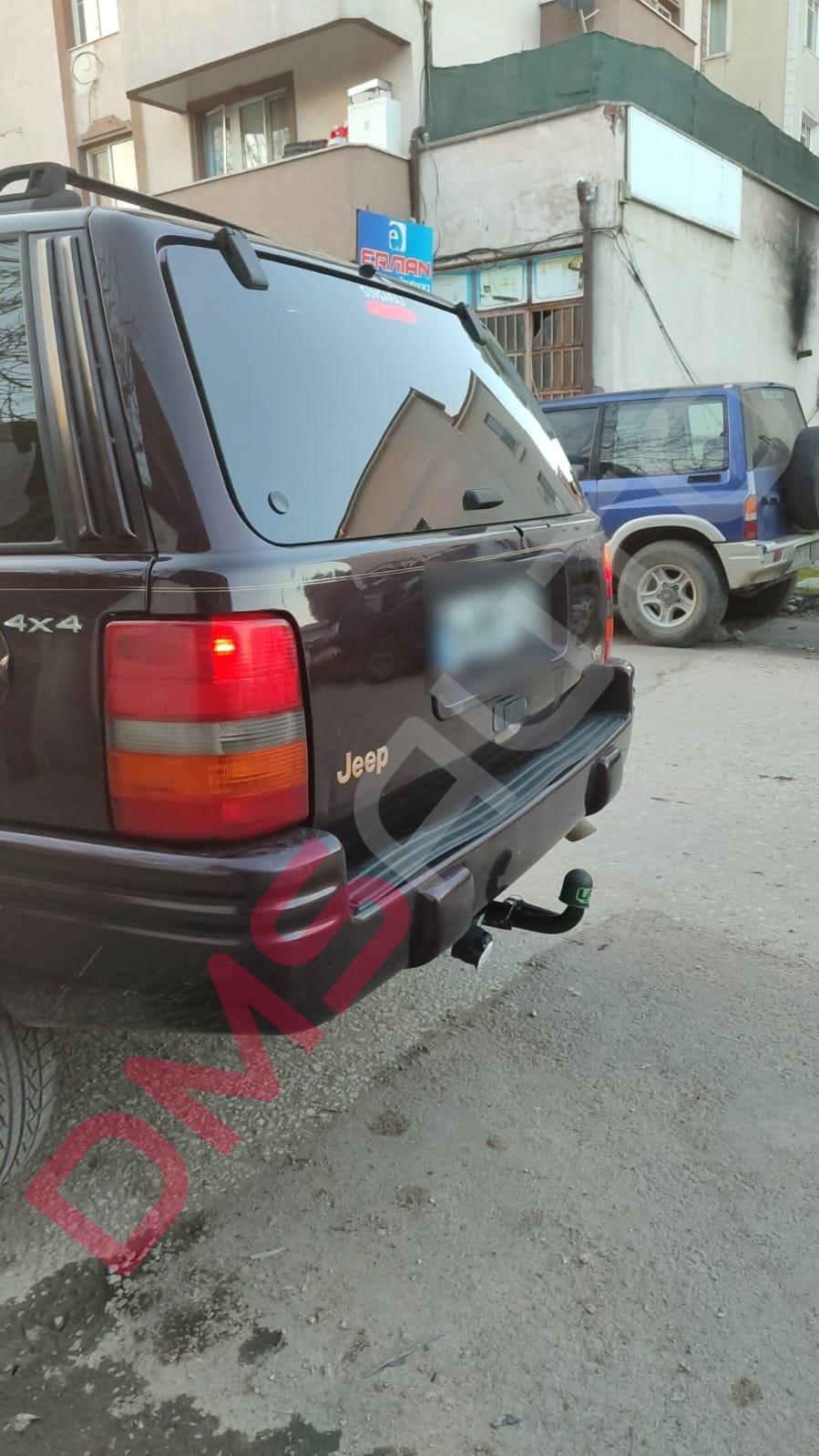 RİMORCHİ-Grand Cheroke (Z/ZJ/ZG) 1993-1999 Yatay Sökülebilir Çeki Demiri