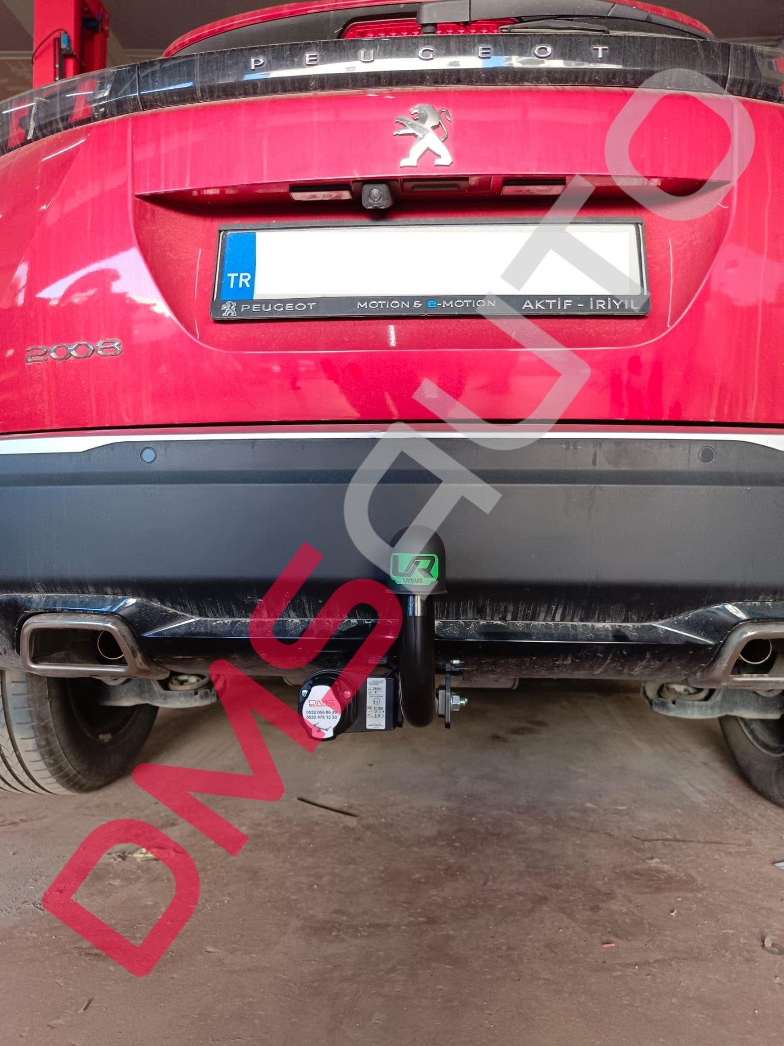 RİMORCHİ-Peugeot 2008  2019 Sonrası   Çeki Demiri