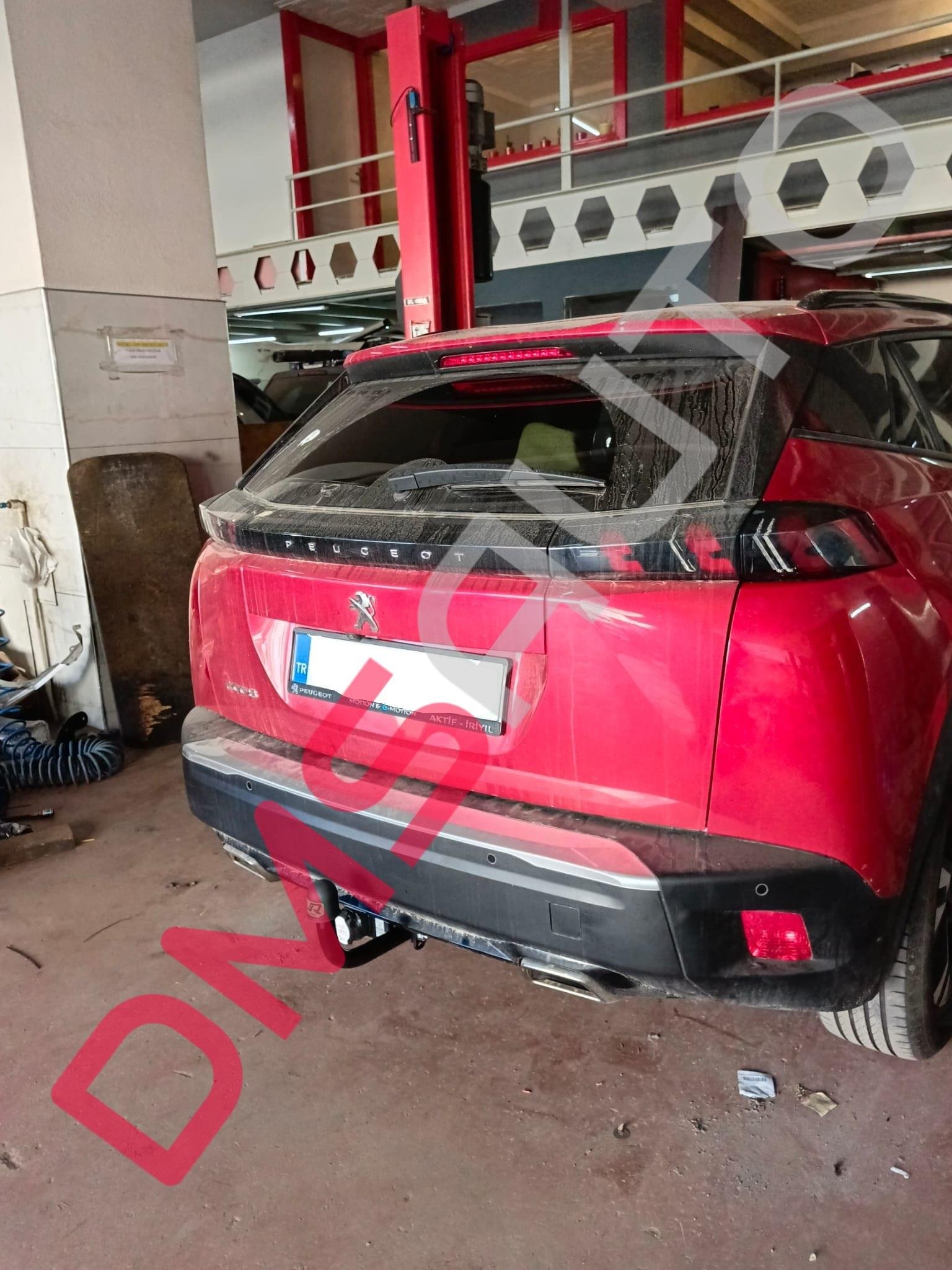 RİMORCHİ-Peugeot 2008  2019 Sonrası   Çeki Demiri