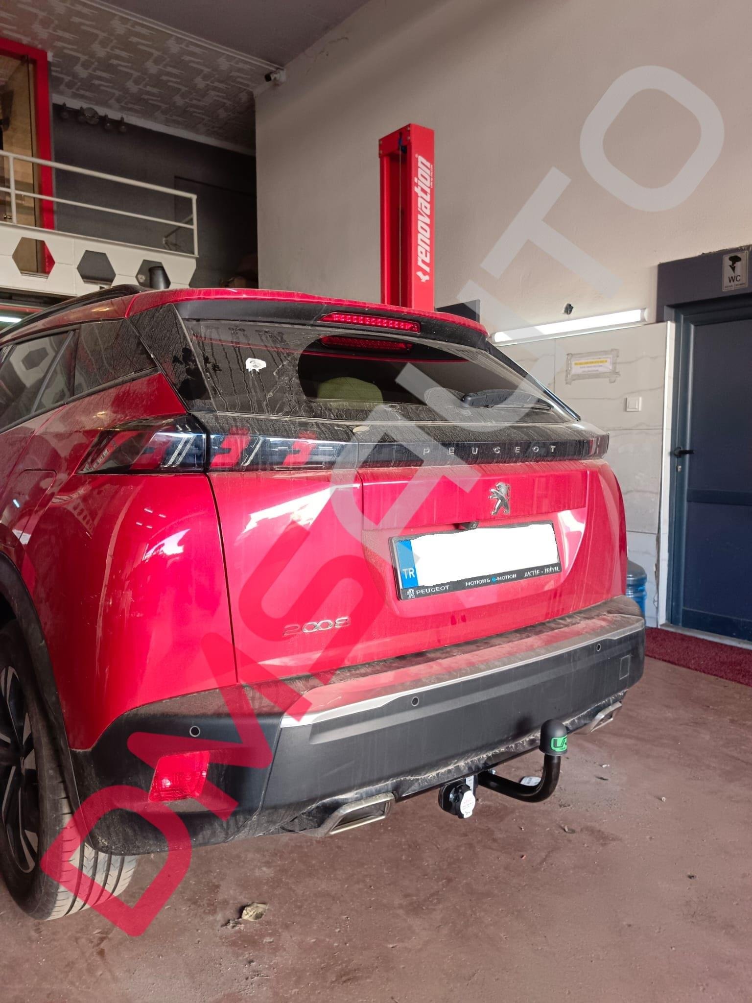 RİMORCHİ-Peugeot 2008  2019 Sonrası   Çeki Demiri