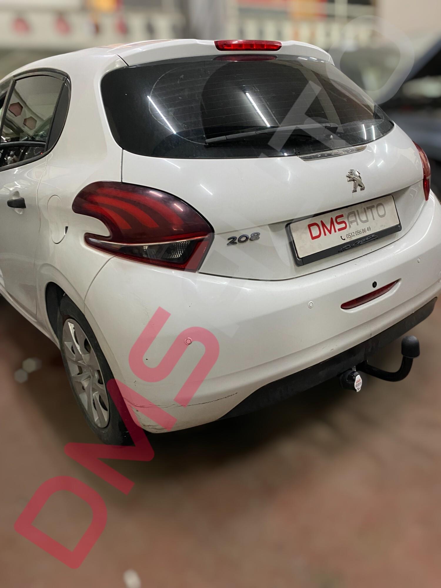 RİMORCHİ-Peugeot 208 I 2012-2019 Hatchback Çeki Demiri