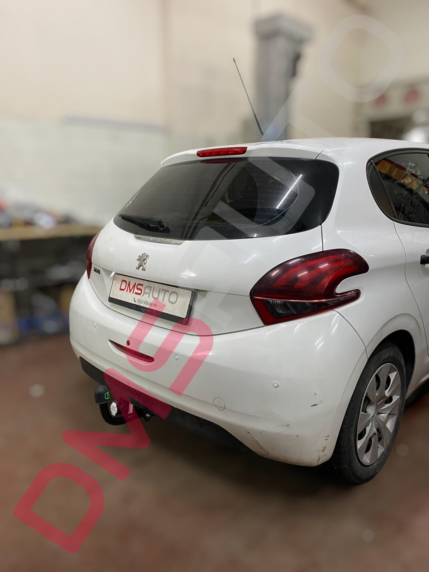 RİMORCHİ-Peugeot 208 I 2012-2019 Hatchback Çeki Demiri