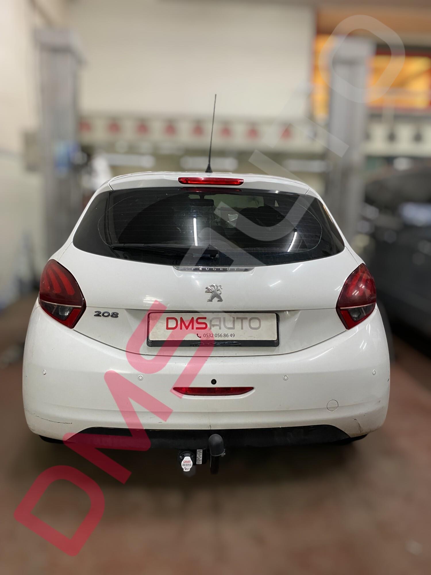 RİMORCHİ-Peugeot 208 I 2012-2019 Hatchback Çeki Demiri