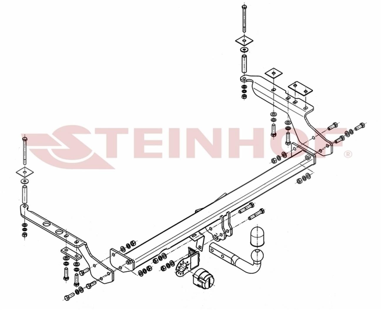 Subaru Forester 1997-2008 Çeki Demiri