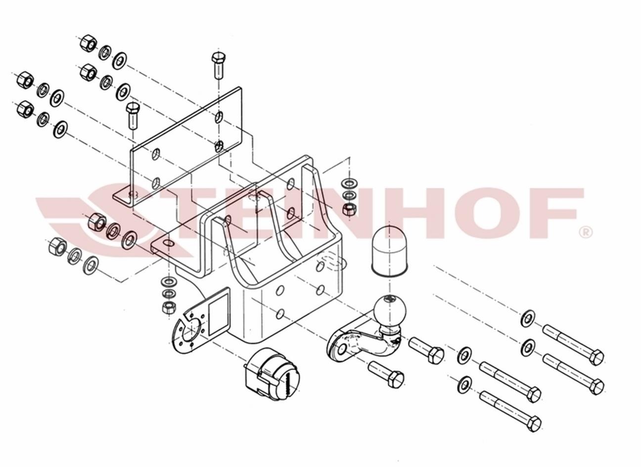 Toyota Hilux 2005-2010 Çeki Demiri