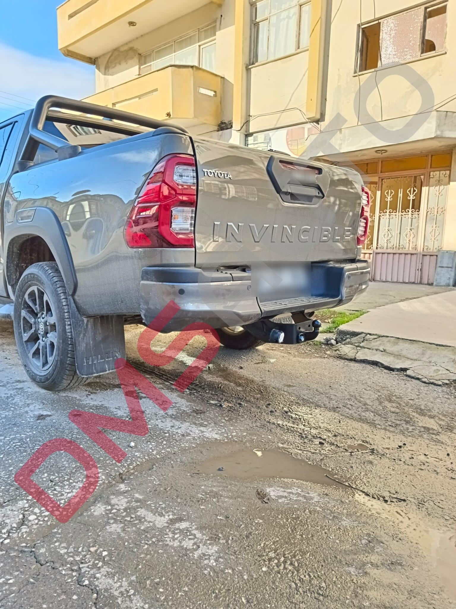 Toyota Hilux 2016 Sonrası Çeki Demiri  Flanşlı