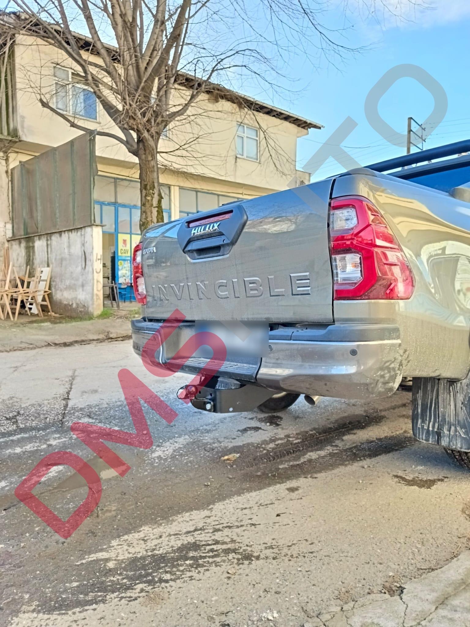 Toyota Hilux 2016 Sonrası Çeki Demiri  Flanşlı
