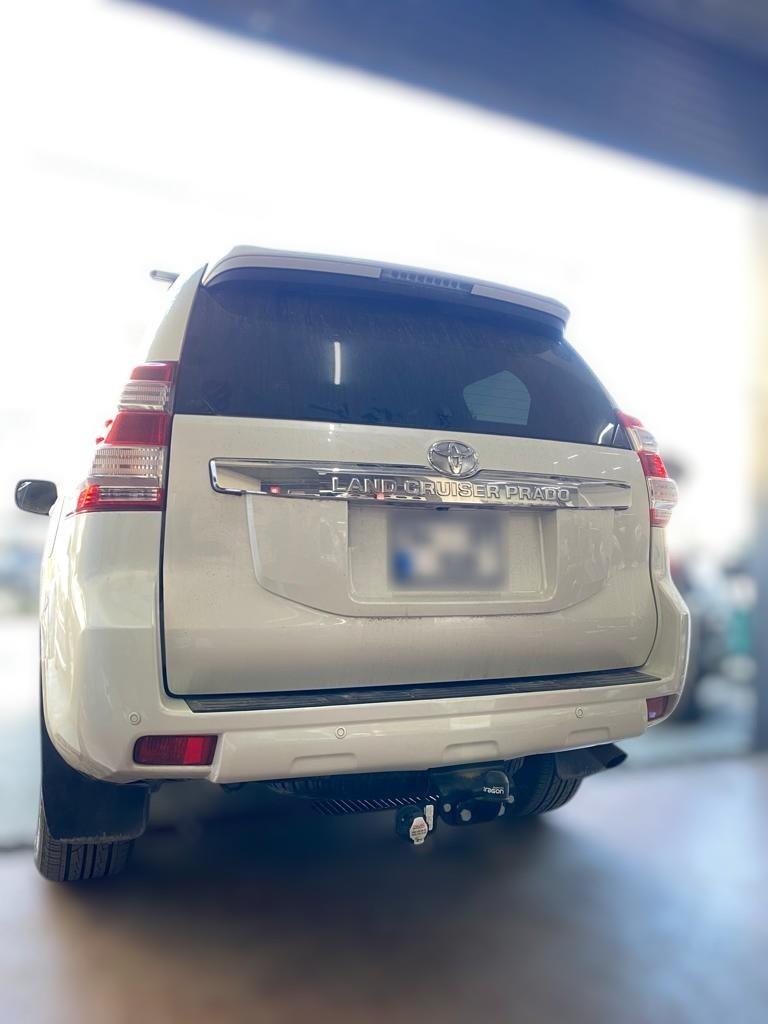 Toyota Land Cruiser 2009 Sonrası Çeki Demiri   (J150 Kasa)  Flanşlı