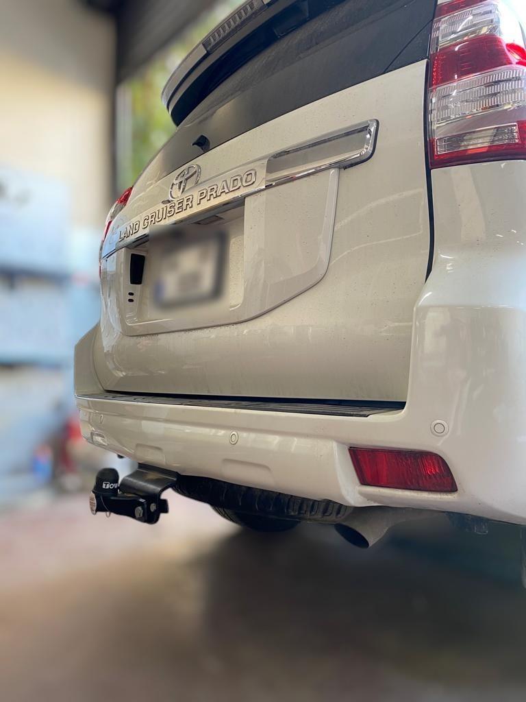 Toyota Land Cruiser 2009 Sonrası Çeki Demiri   (J150 Kasa)  Flanşlı