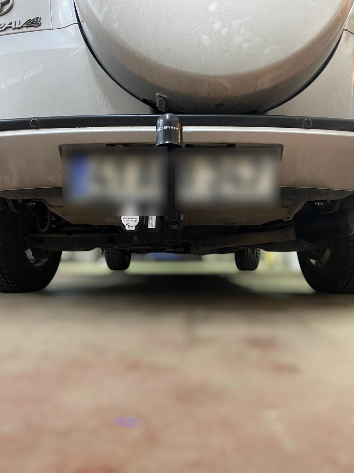 Toyota RAV - 4 III 2006-2013 Çeki Demiri   Kuğu Boynu (STEPNELİ)