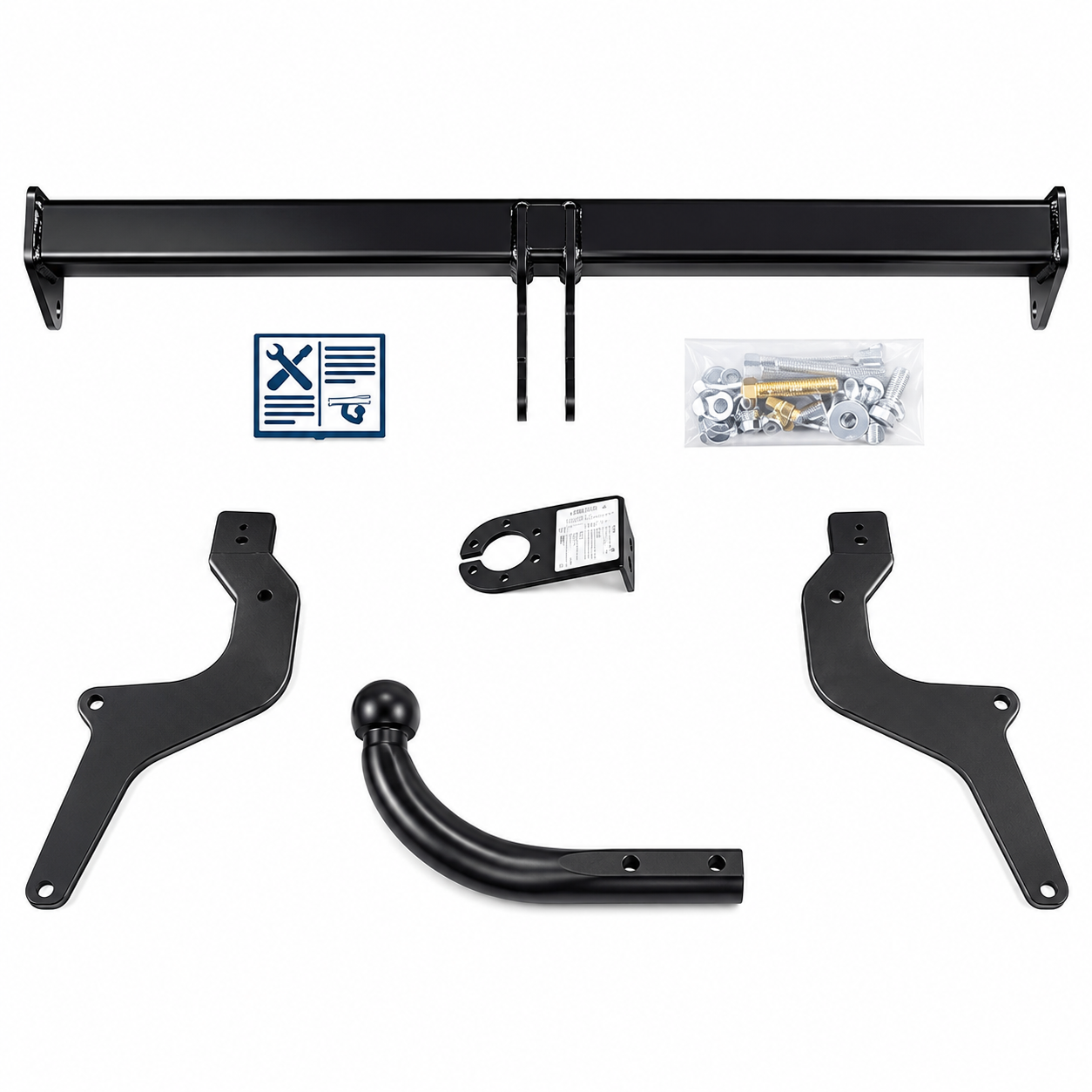 Toyota RAV - 4 III 2006-2013 Çeki Demiri   Kuğu Boynu (STEPNELİ)