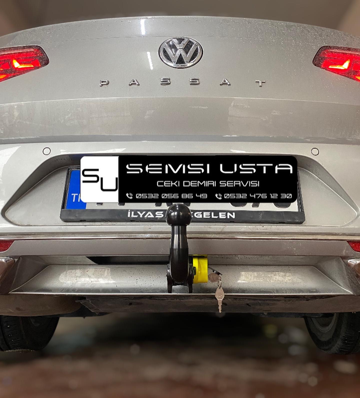 Volkswagen Passat 2010- Sonrası Çeki Demiri Sedan,Stationwagon (B7 ve B8  Kasaya uygun)DİKEY SÖKÜLÜR