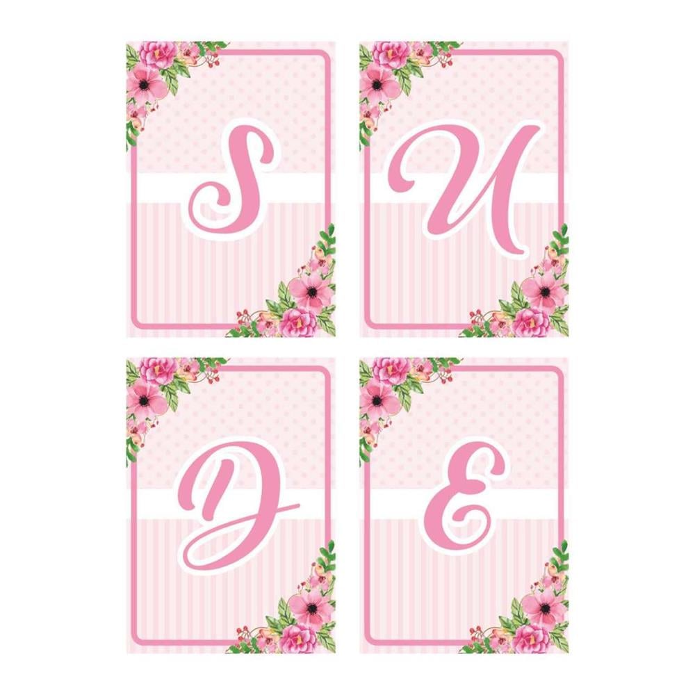 Harf Banner - 17 Cm