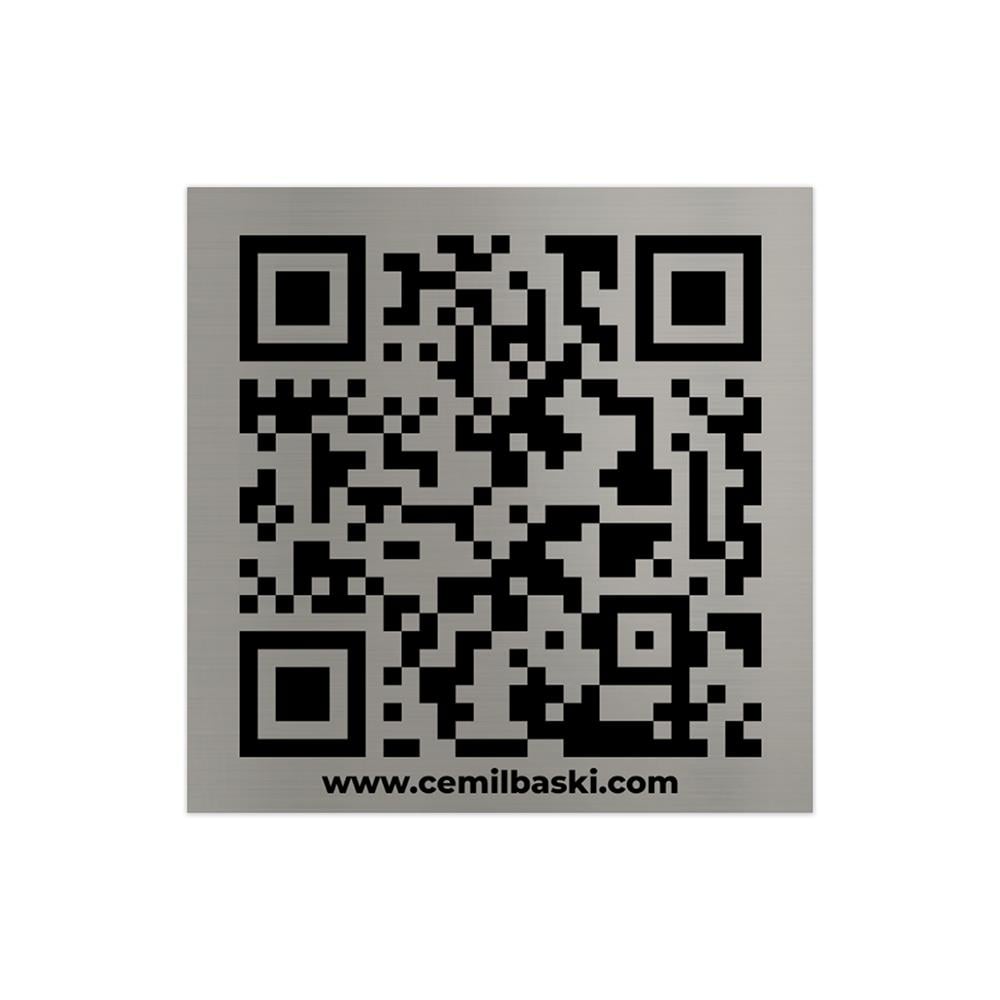 Metal QR Kod Menü 5'li