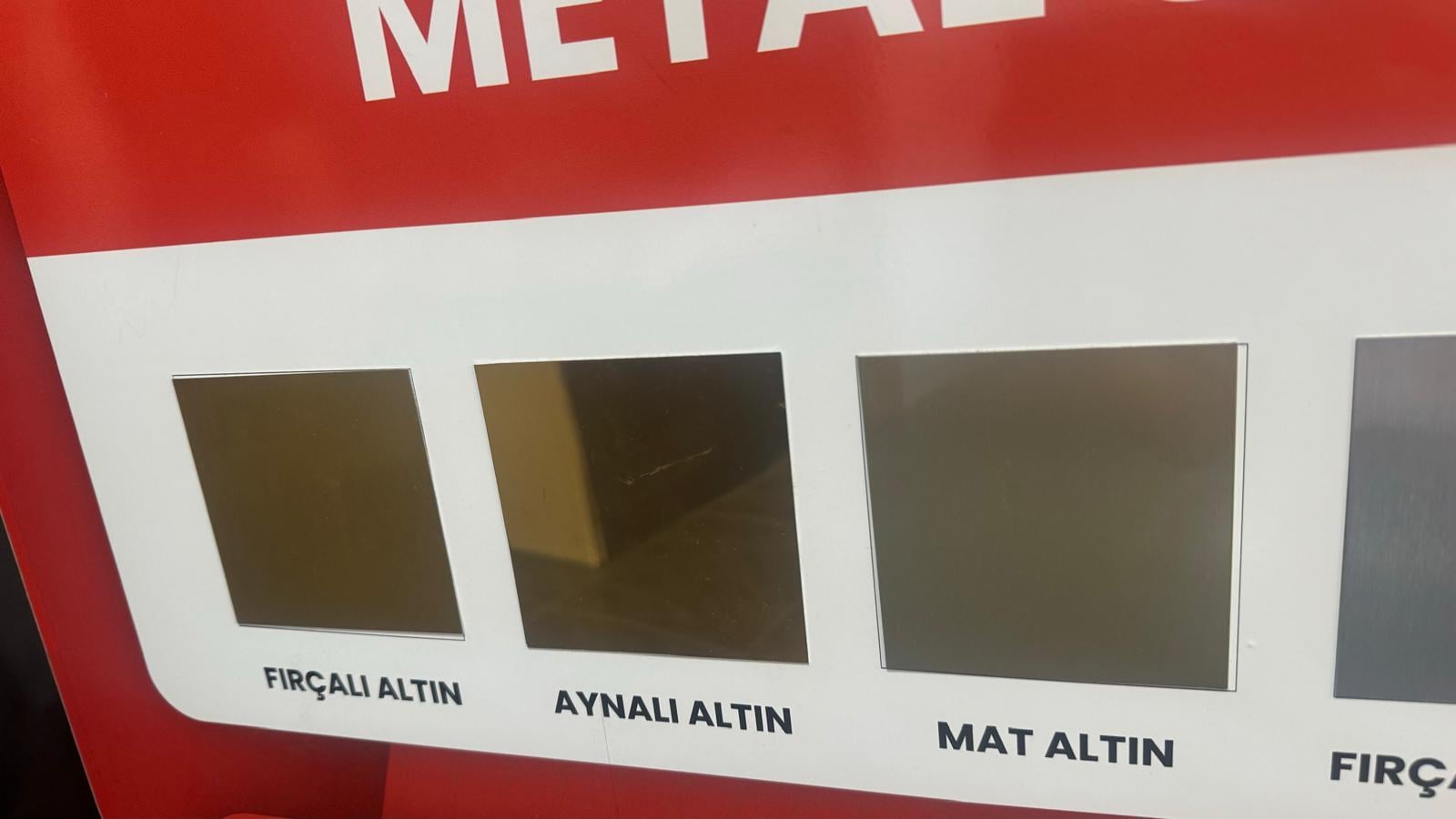 Metal Sac Plaka