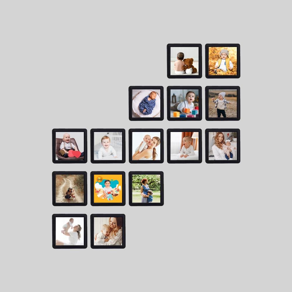 Plastik Çerçeve Fotoğraf Seti (15li)