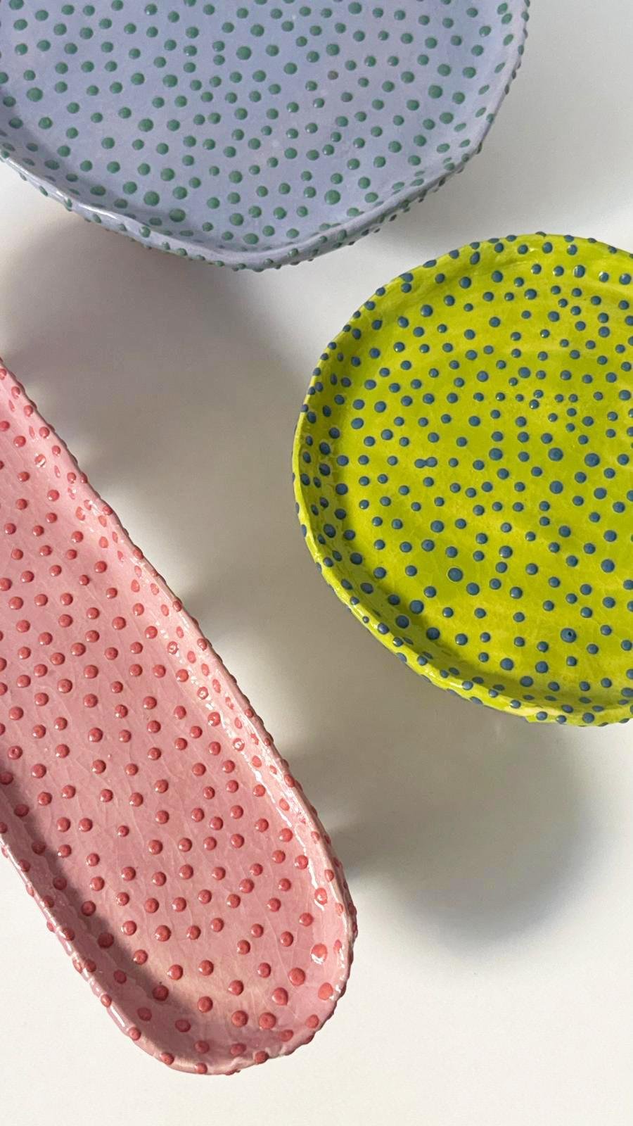 Pop-Art Mini Ayaklı Sunum Tabağı