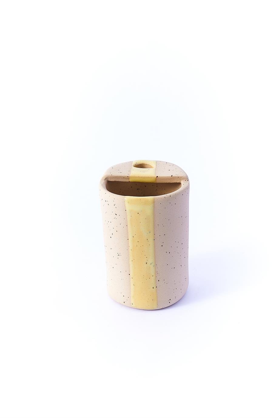Sarı Çizgili Mug