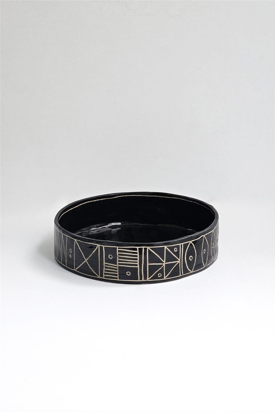Sgraffito El Yapımı Kase