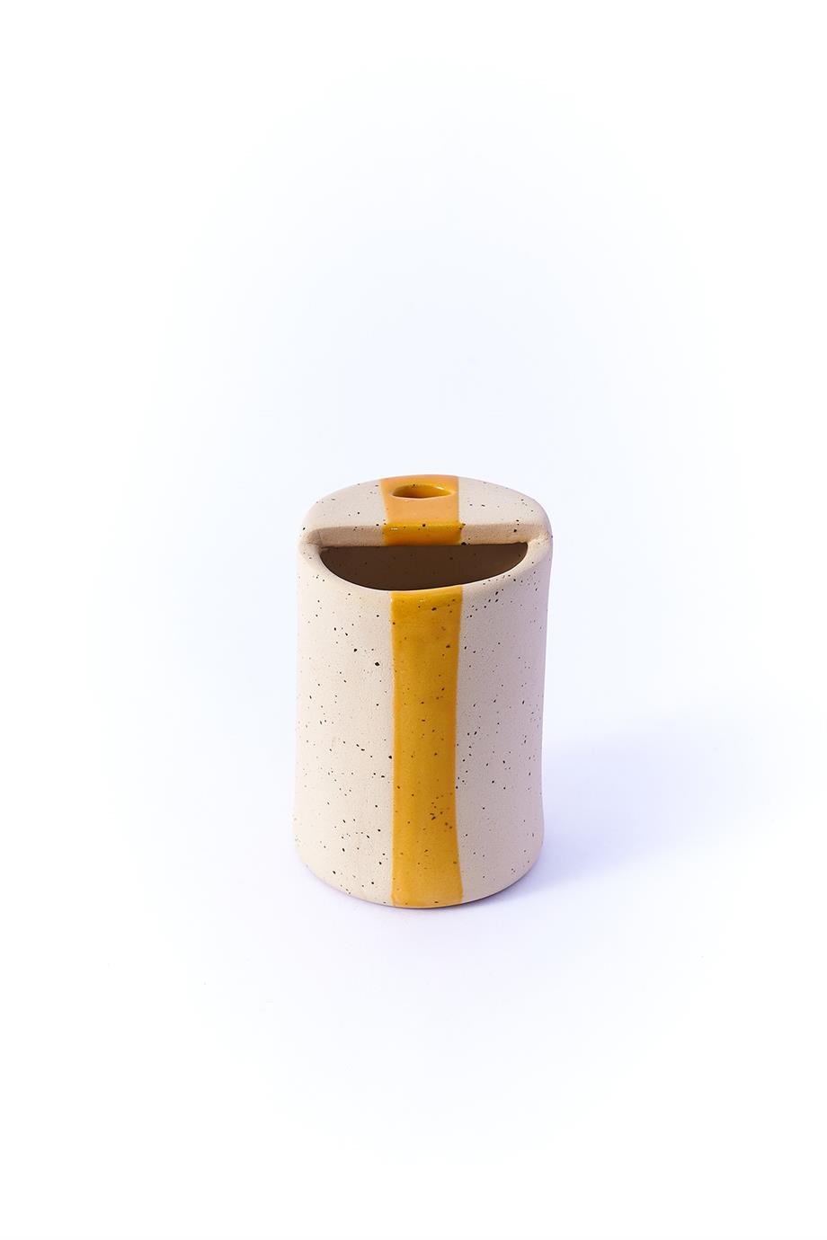 Turuncu Çizgili Mug