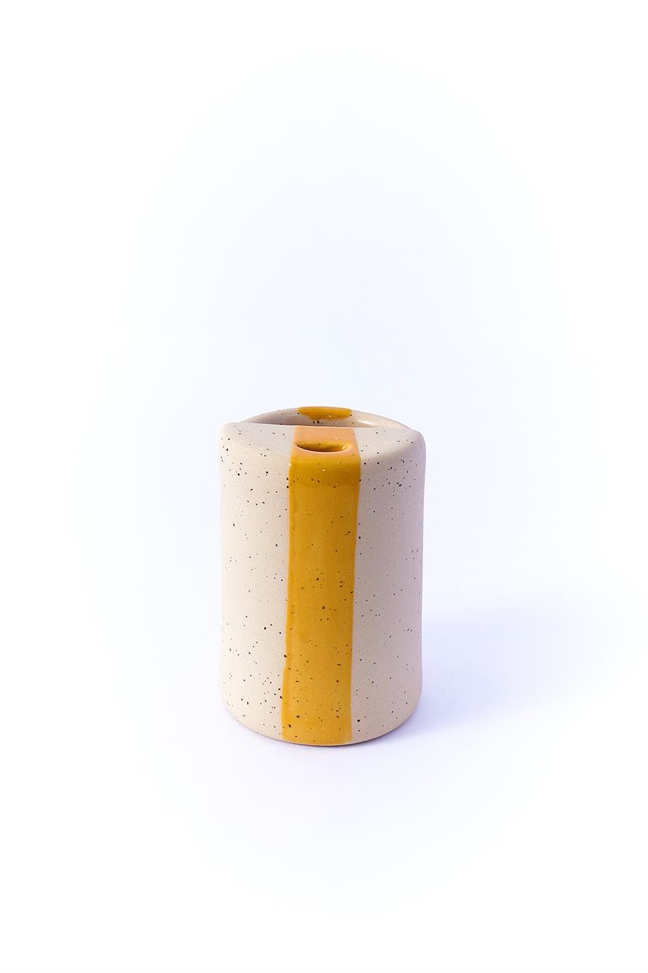 Turuncu Çizgili Mug