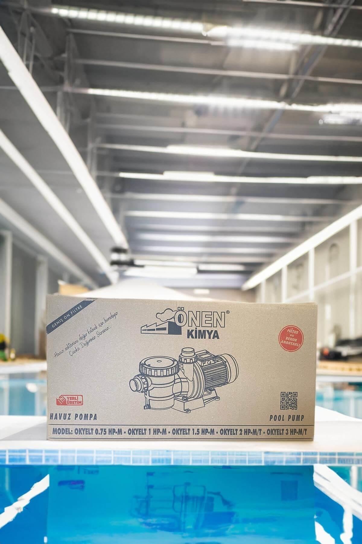 Önen Kimya 1.5 HP Monofaze Filtre ve Rekor Anahtarlı Elite Model Havuz Pompası