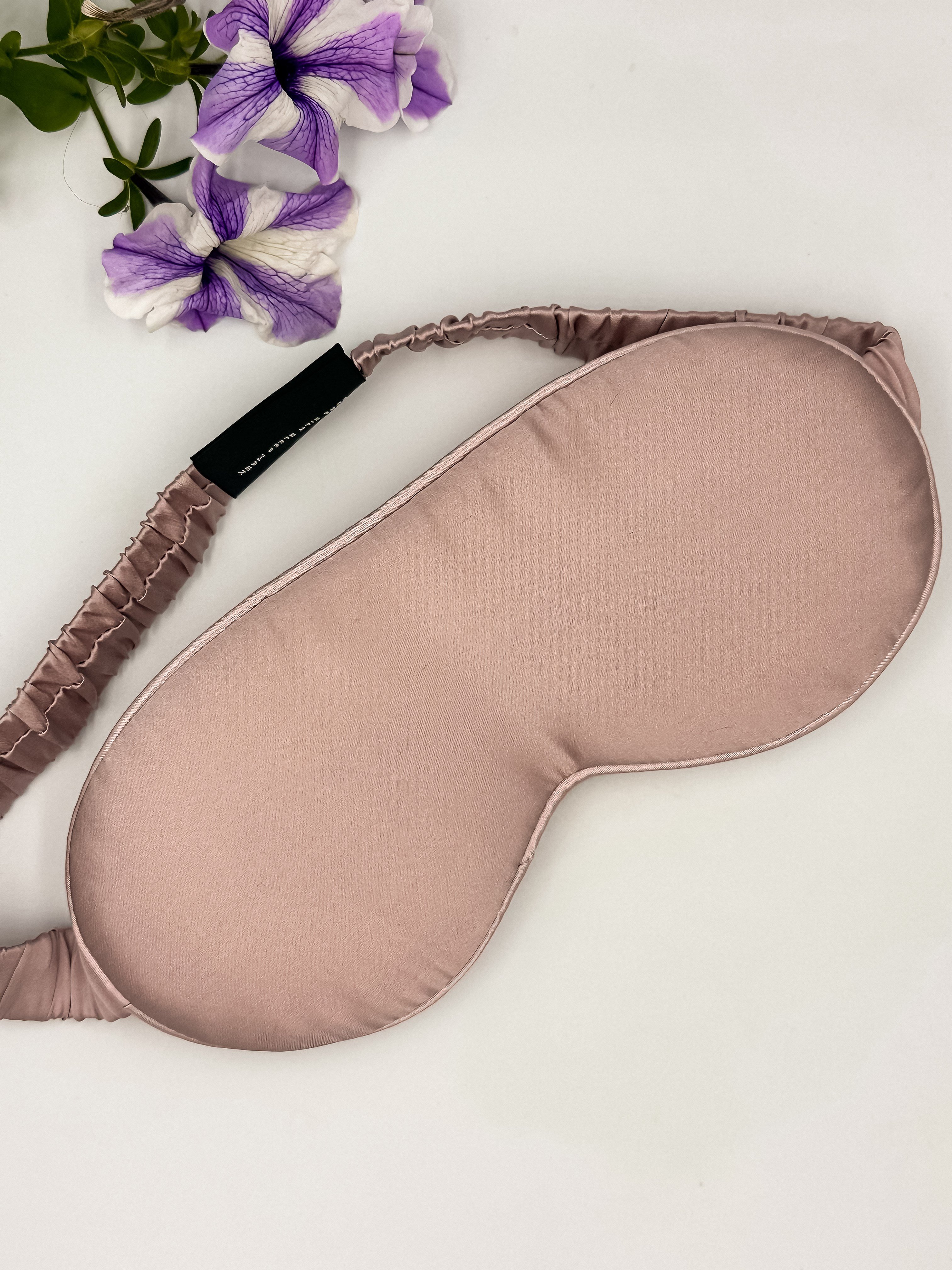  'Sleep & Glow' Üç Boyutlu Tam Karanlık Uyku Maskesi Göz Bandı (Gül Pembe)