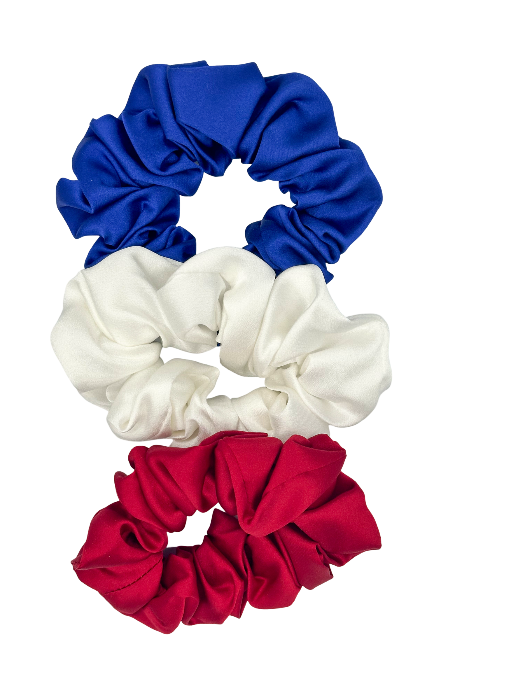 3'lü Orta Boy Saf İpek Saç Tokası Seti 