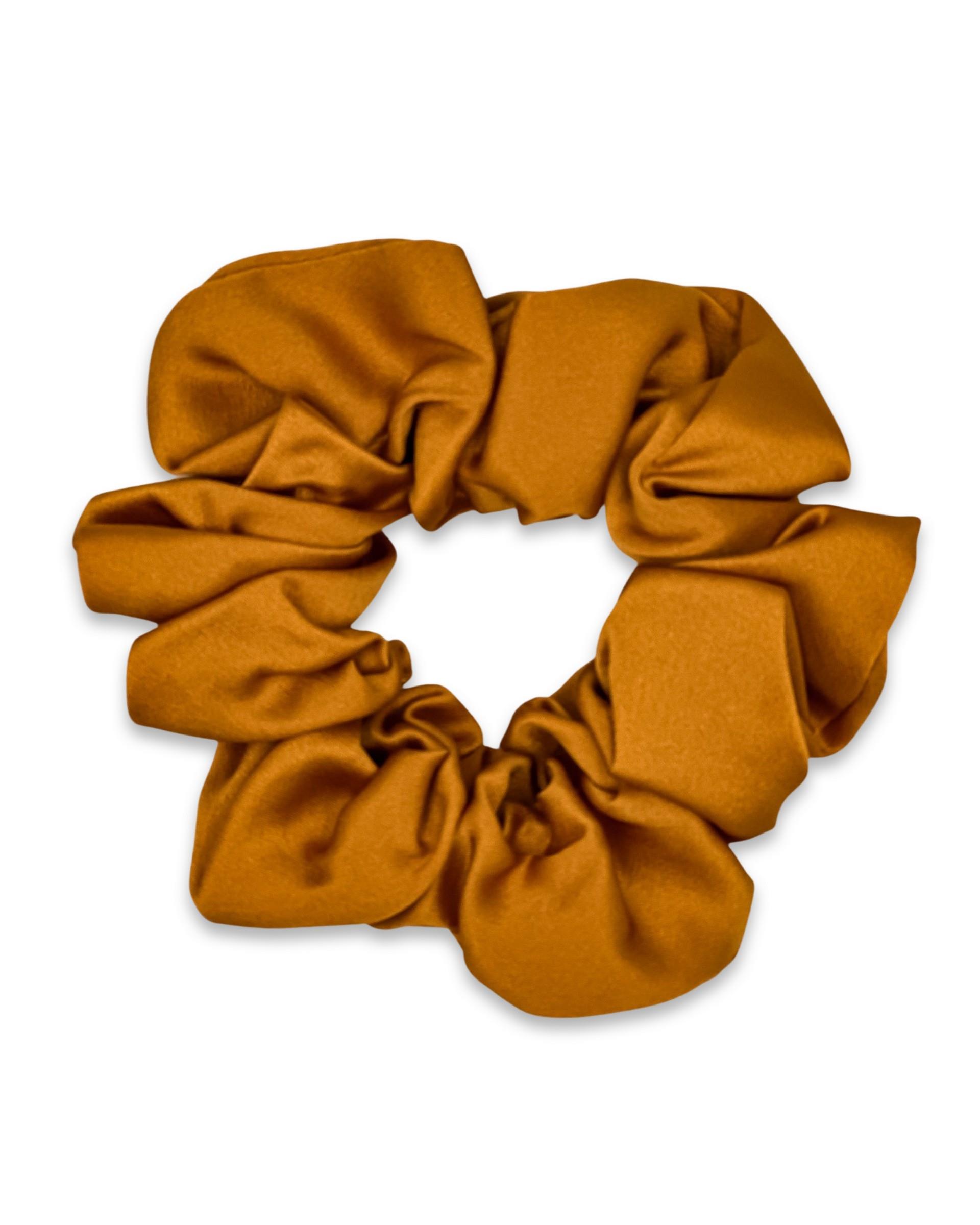 Amber Saf İpek Saç Tokası Orta Boy