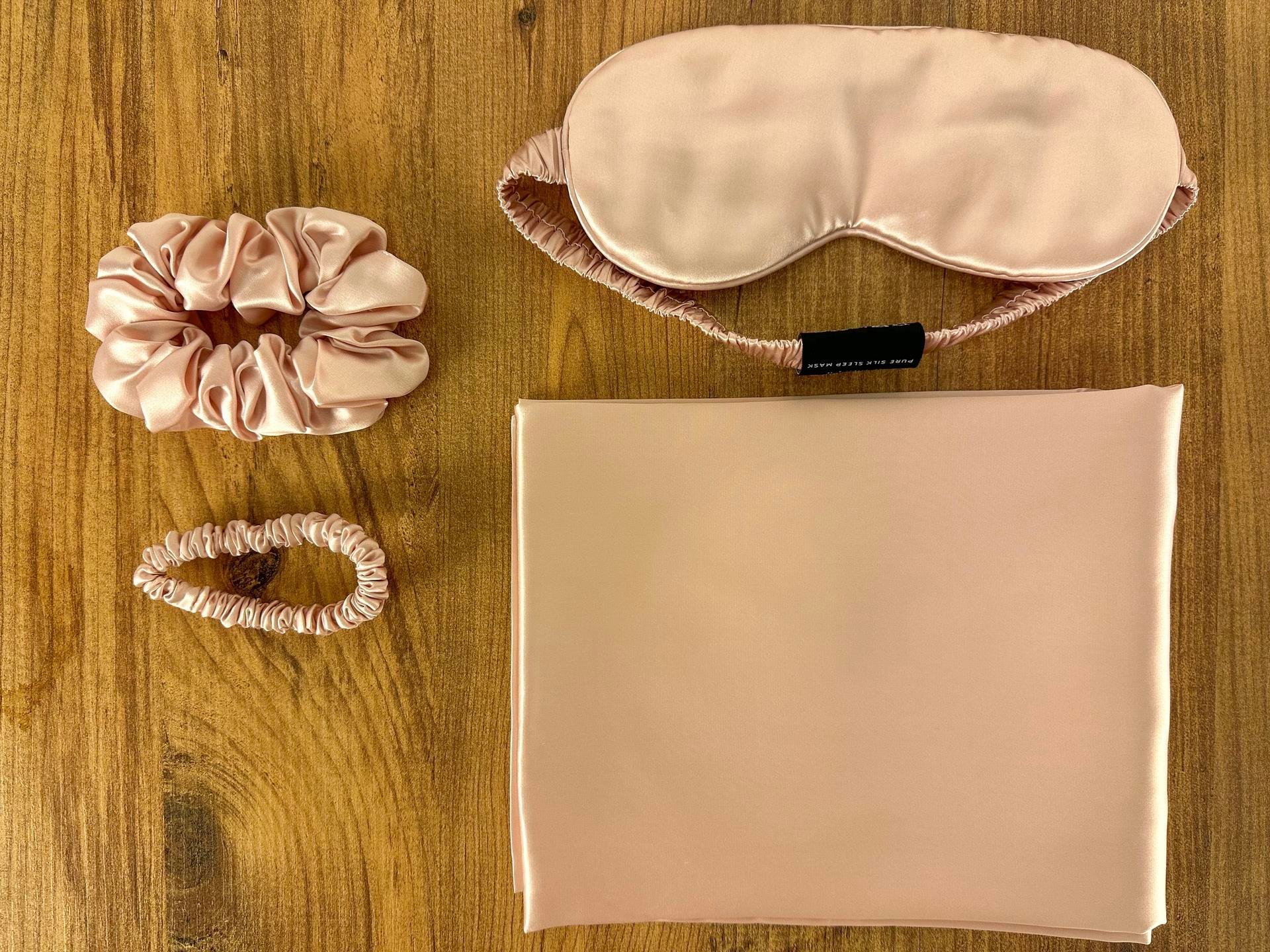 Cherry Blossom - 19 momme Saf İpek ICON SILK Dream Seti