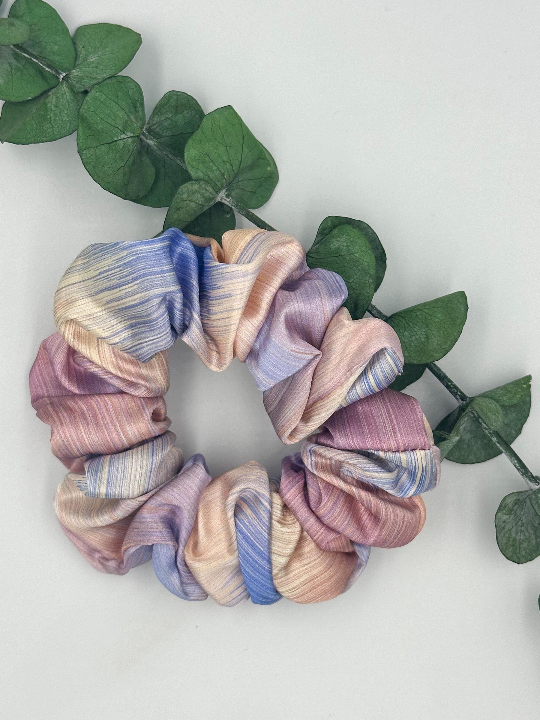 Gün Doğumu - Saf İpek Saç Tokası Orta Boy