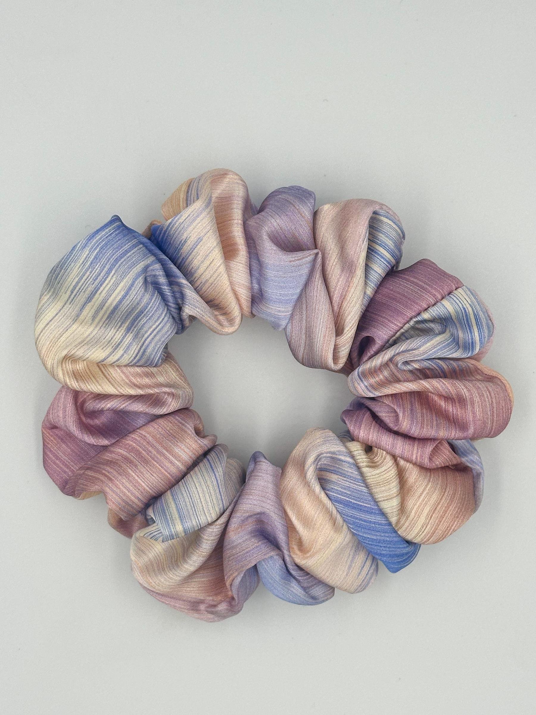 Gün Doğumu - Saf İpek Saç Tokası Orta Boy