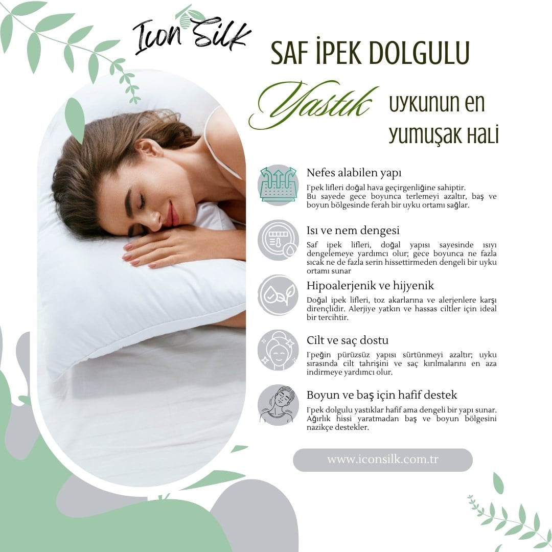 Silk Filled Pillow