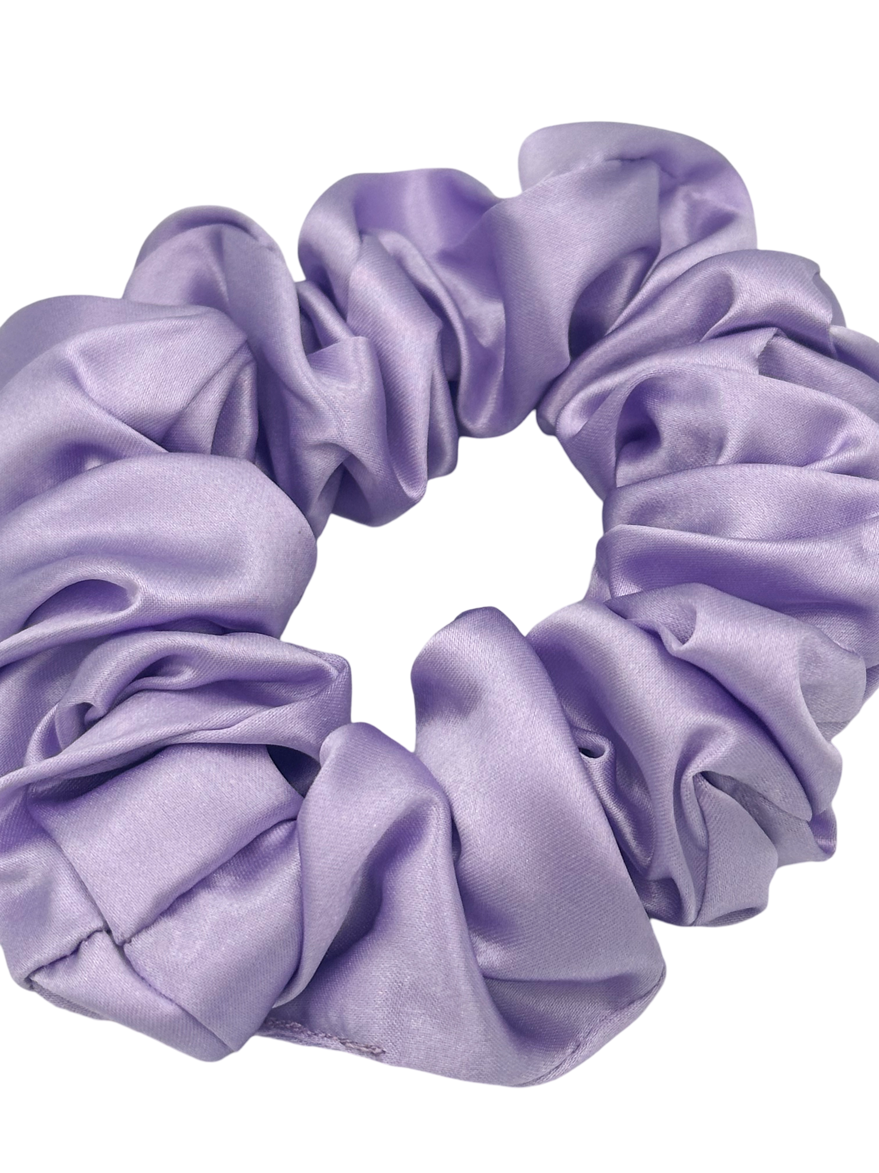 Lavanta Saf İpek Saç Tokası Orta Boy