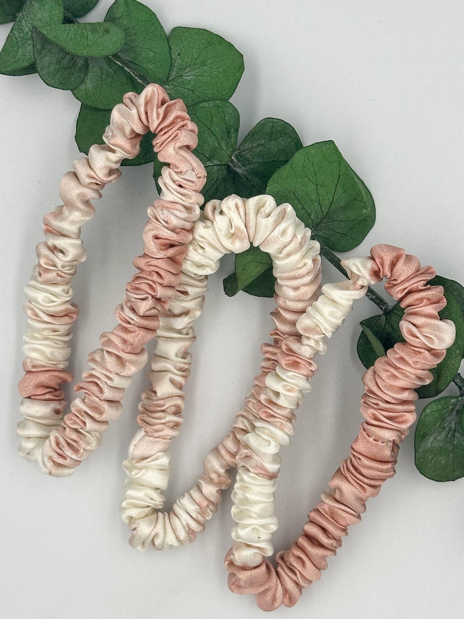 Marble Pink - İnce Saç Tokası Seti 