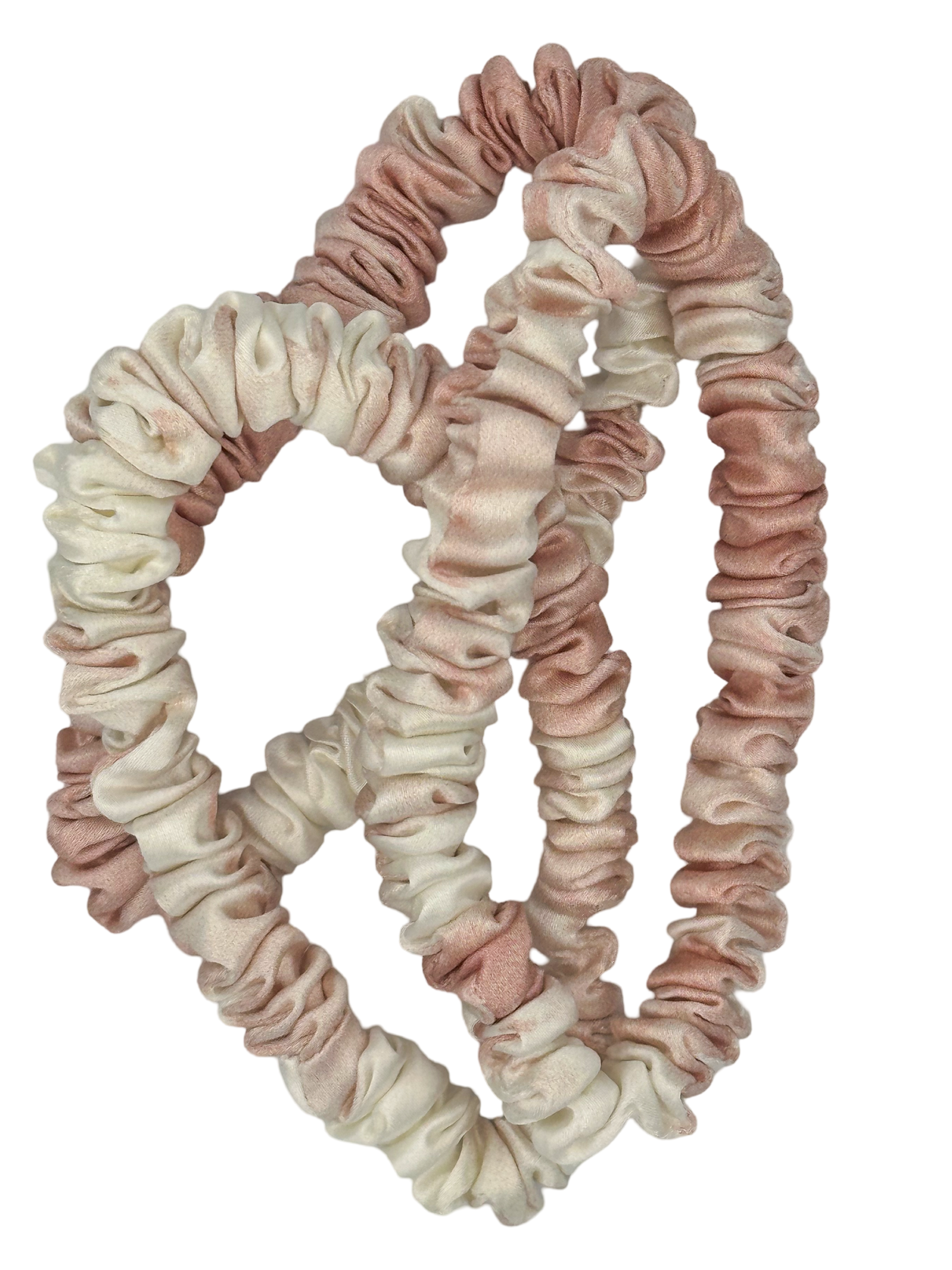Marble Pink - İnce Saç Tokası Seti 