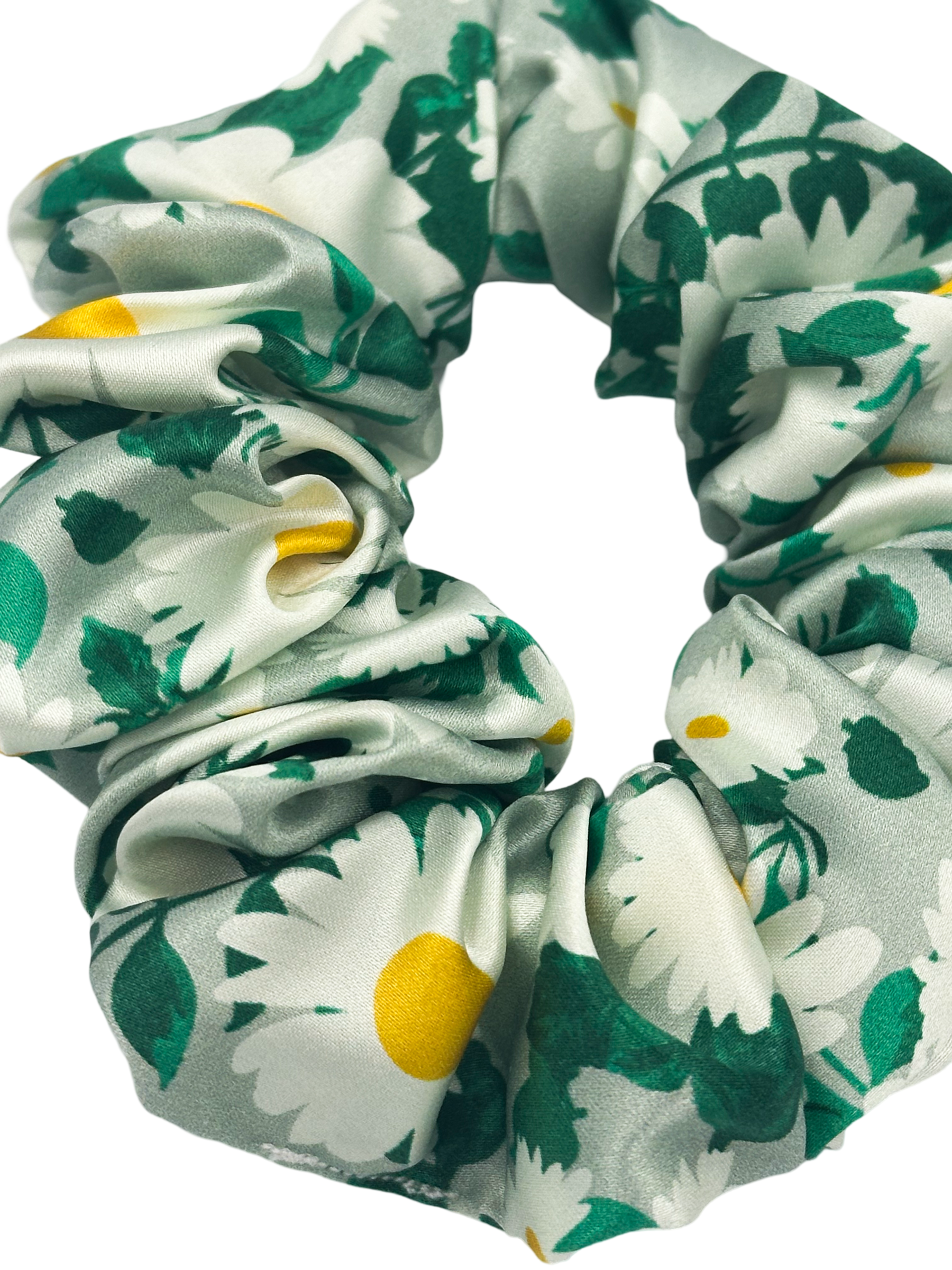 Papatya - Saf İpek Saç Tokası Orta Boy