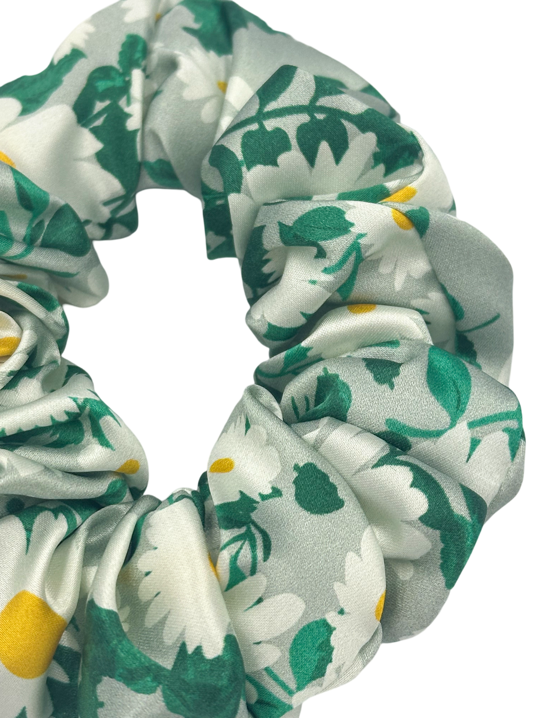 Papatya - Saf İpek Saç Tokası Orta Boy