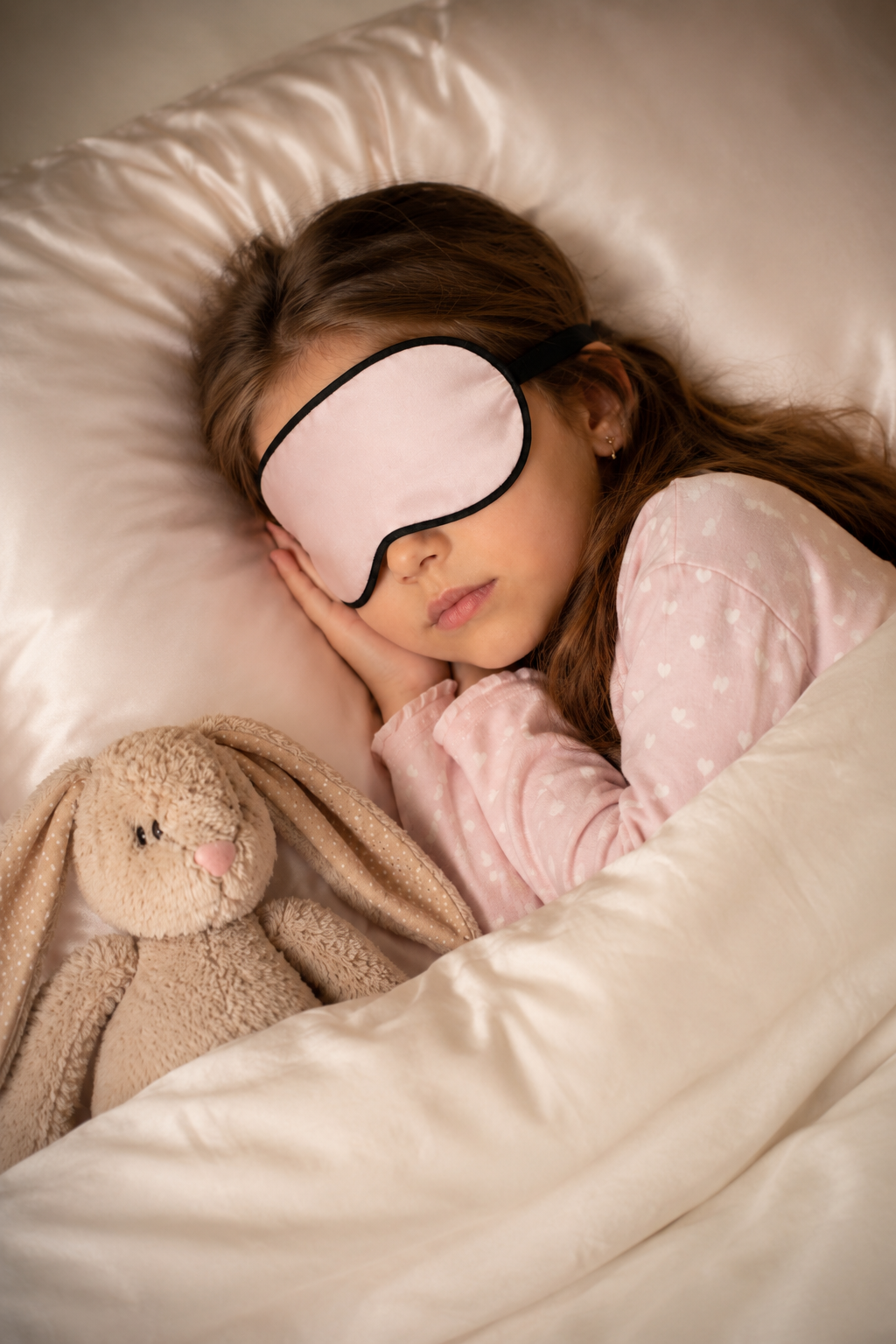 Light Pink Baby Silk Sleep Mask 